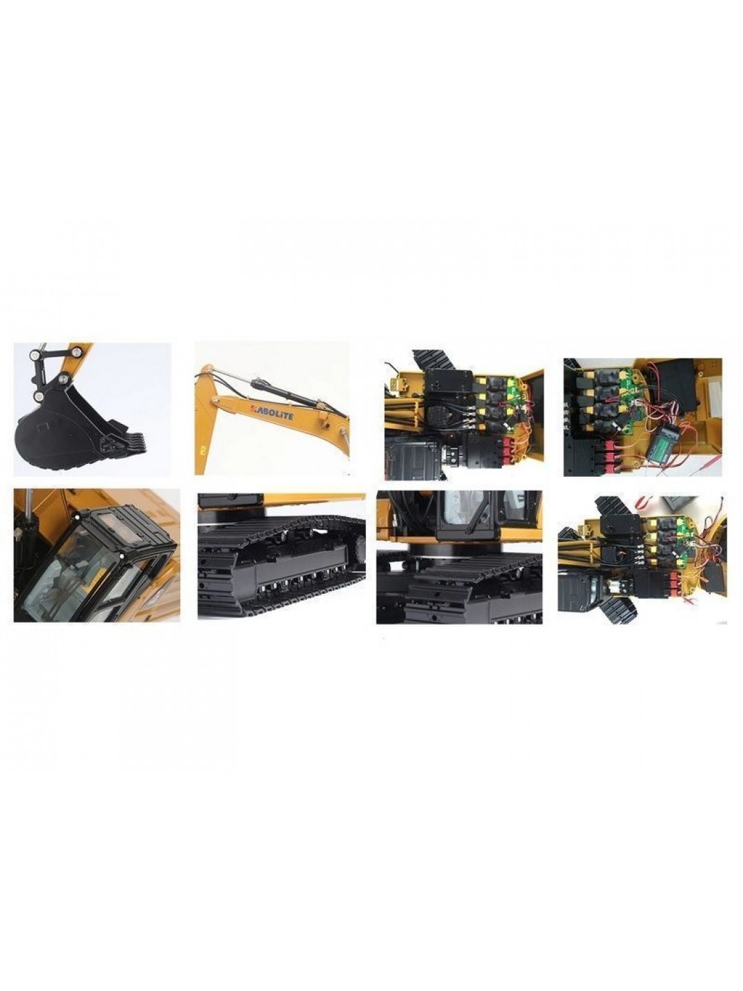 Радиоуправляемый экскаватор с гидравлической системой HUI NA TOYS 2.4G 22CH 1/16 RTR