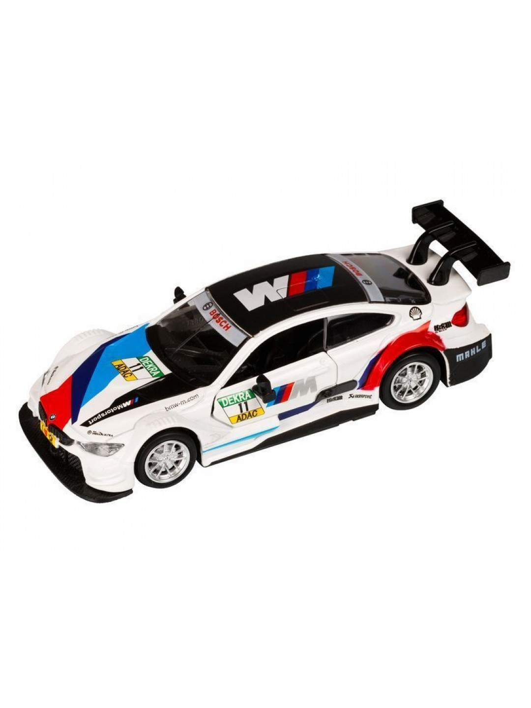 Машина "АВТОПАНОРАМА" BMW M4, 1/44, белый, инерция, откр. двери, в/к 17,5*12,5*6,5 см