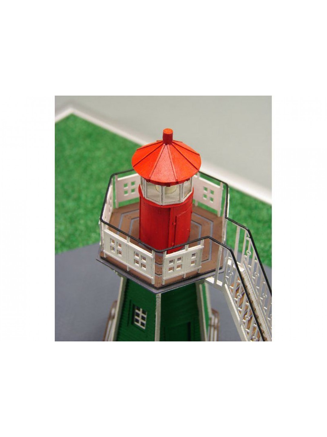 Сборная картонная модель Shipyard маяк Bunthauser Spitze Lighthouse (№54), 1/87