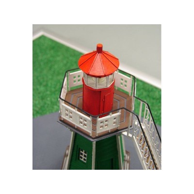 Сборная картонная модель Shipyard маяк Bunthauser Spitze Lighthouse (№54), 1/87