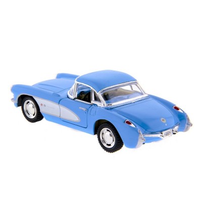 Машина Kinsmart "Chevrolet Corvette 1957" инерция (1/12шт.) 1:34 б/к