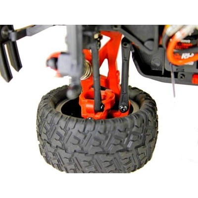 Радиоуправляемая трагги Remo Hobby S EVO-R UPGRADE (синяя) 4WD 2.4G 1/16 RTR