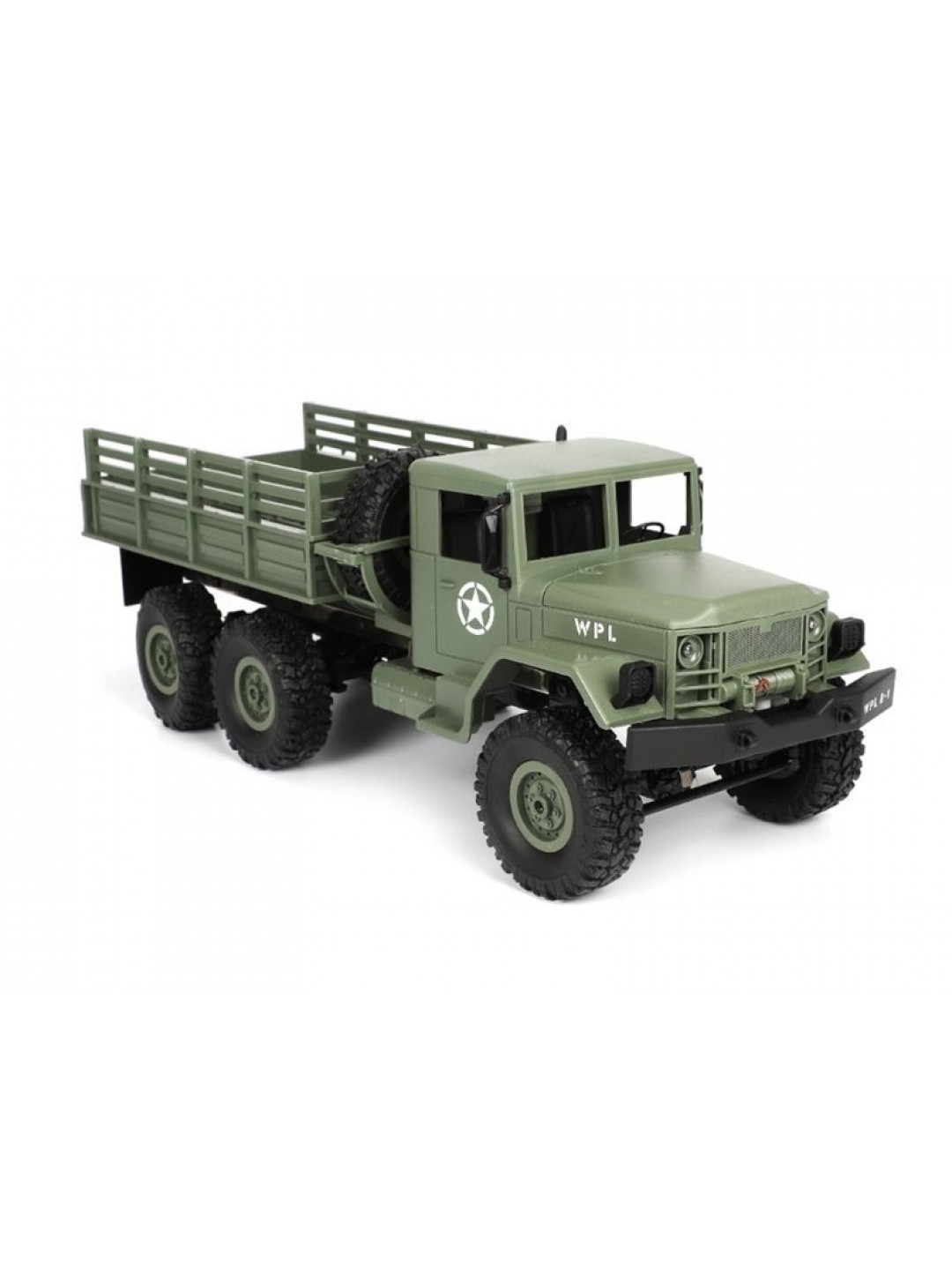 Радиоуправляемая машина WPL военный грузовик (зеленый) 6WD 2.4G 1/16 RTR