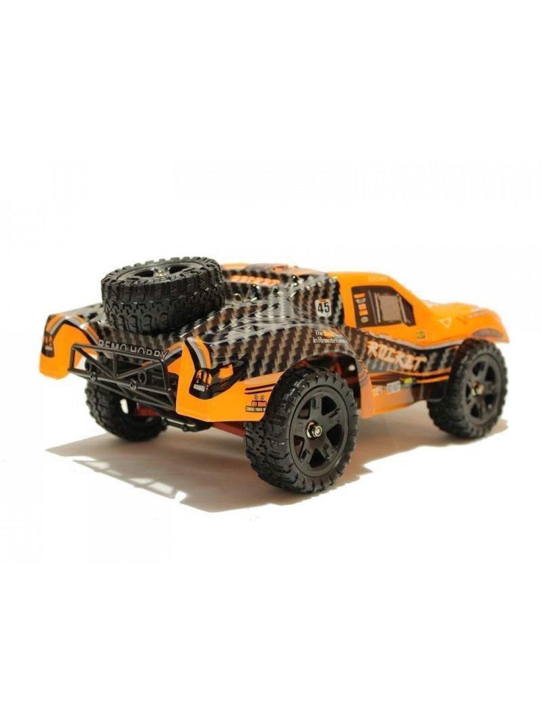 Радиоуправляемый шорт-корс Remo Hobby Rocket (оранжевый) 4WD 2.4G 1/16 RTR