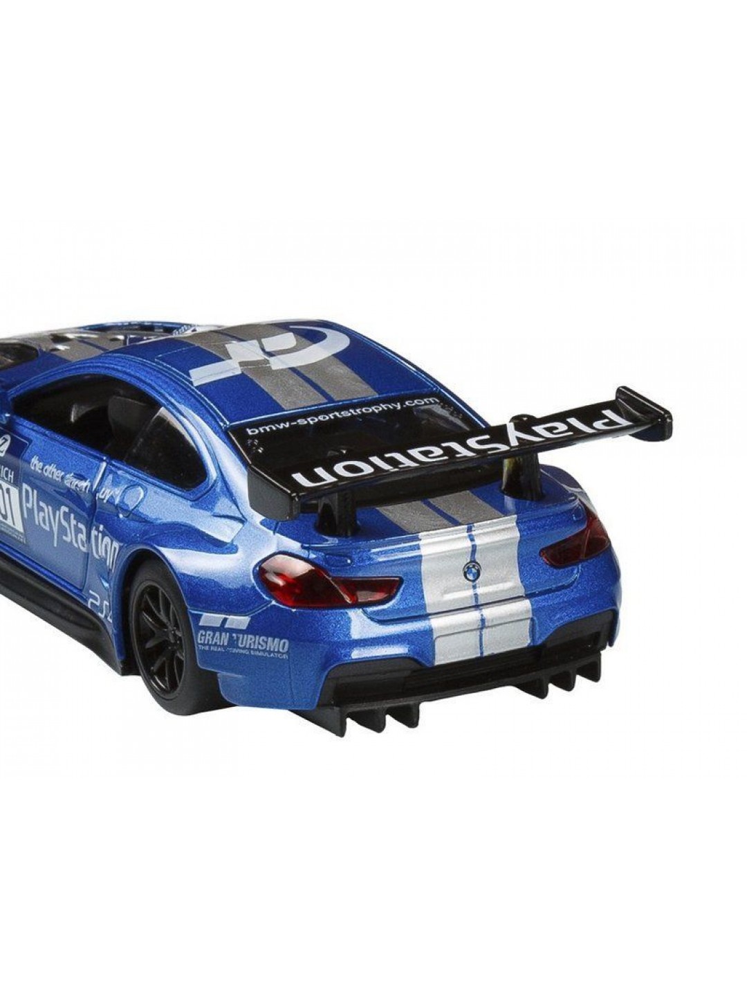 Машина "АВТОПАНОРАМА" BMW M6, синий, 1/44, инерция, в/к 17,5*12,5*6,5 см
