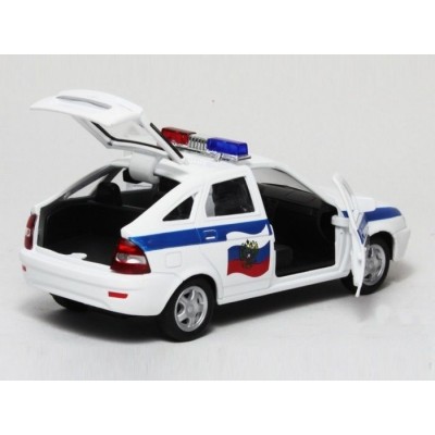 Машина Autotime "LADA PRIORA" полиция 1:36