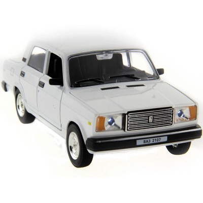 Машина "АВТОПАНОРАМА" ВАЗ 2107,1/24, Pull Bаck механизм, в/к 10*12*22 cм