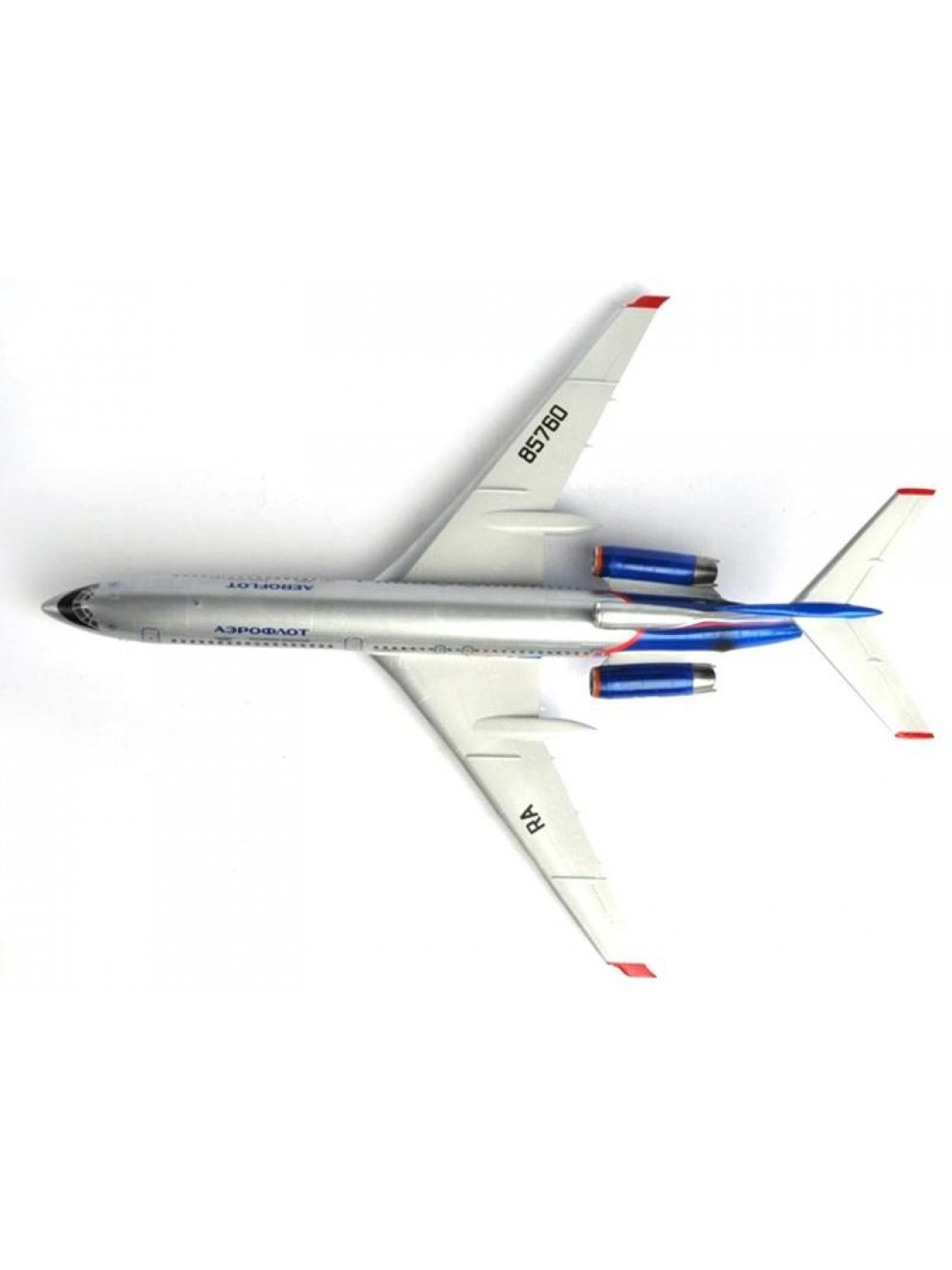 Сборная модель ZVEZDA Российский авиалайнер ТУ-154М, подарочный набор, 1/144