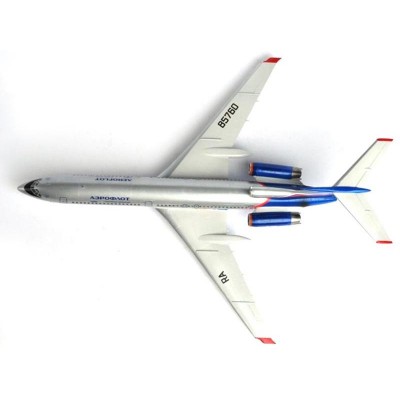 Сборная модель ZVEZDA Российский авиалайнер ТУ-154М, подарочный набор, 1/144