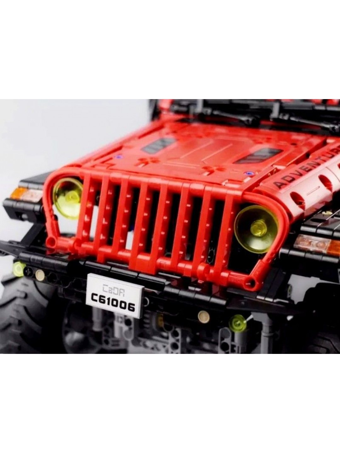 Радиоуправляемый конструктор CADA deTech Jeep Wrangler (1941 деталь)