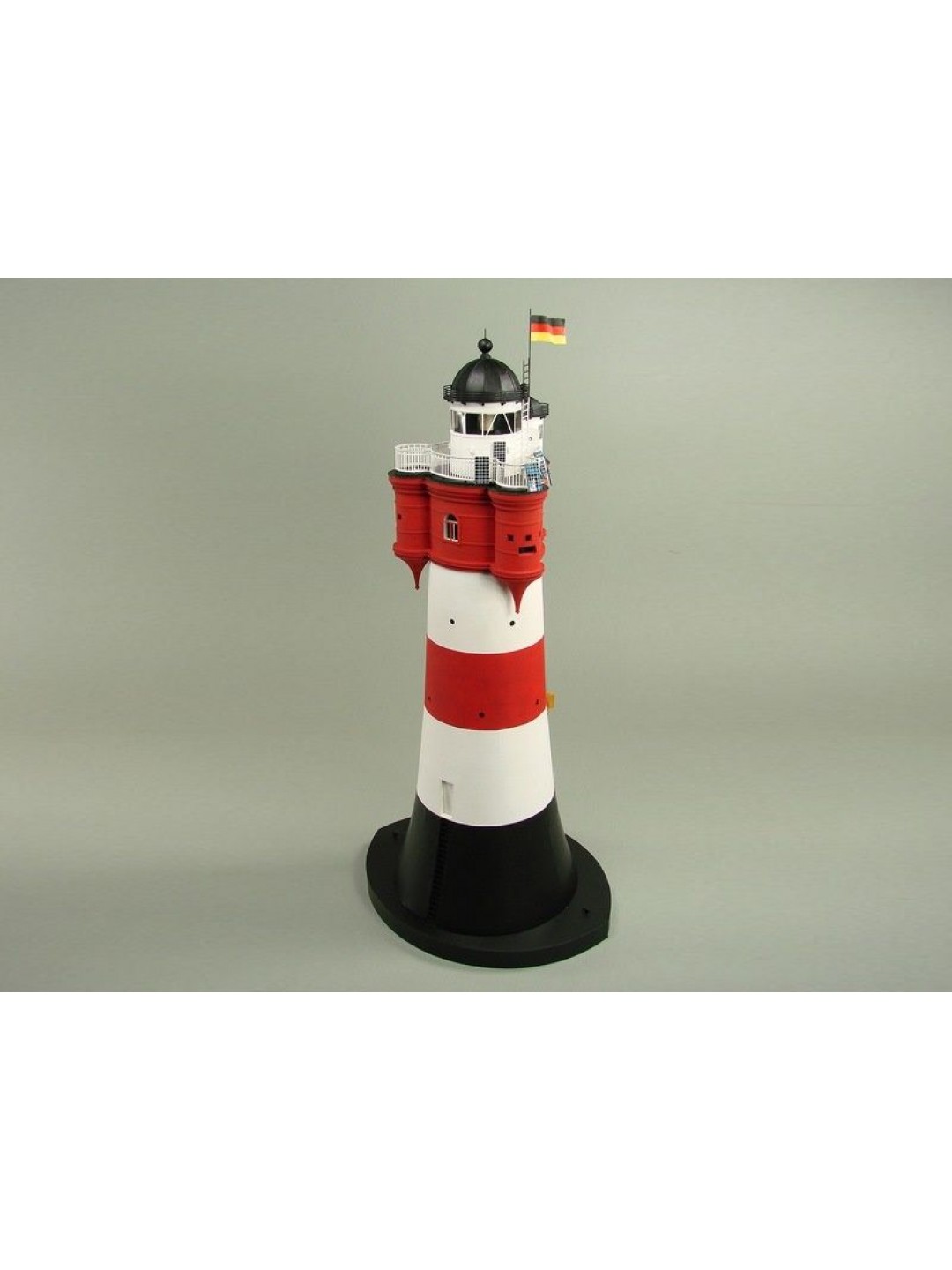 Сборная картонная модель Shipyard маяк Roter Sand Lighthouse (№46), 1/87