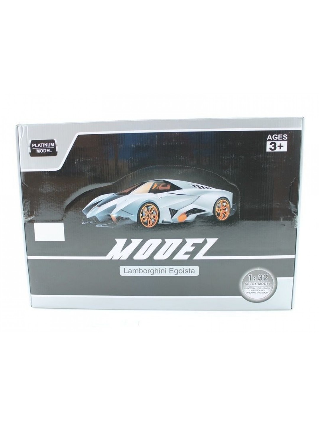 Машина 1:32 Mercedes-Benz С 63 AMG свет, звук, инерция 15см (1/12шт.) б/к