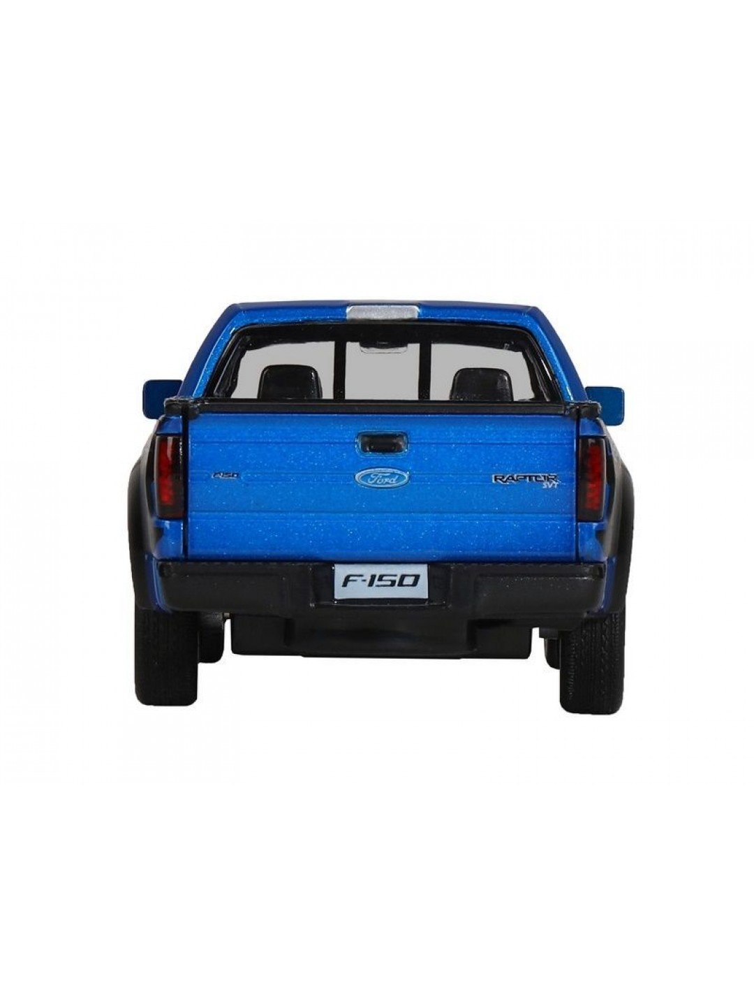 Машина "АВТОПАНОРАМА" Ford F-150 SVT Raptor, синий, 1/34, свет, звук, инерция, в/к 20*10*11 см