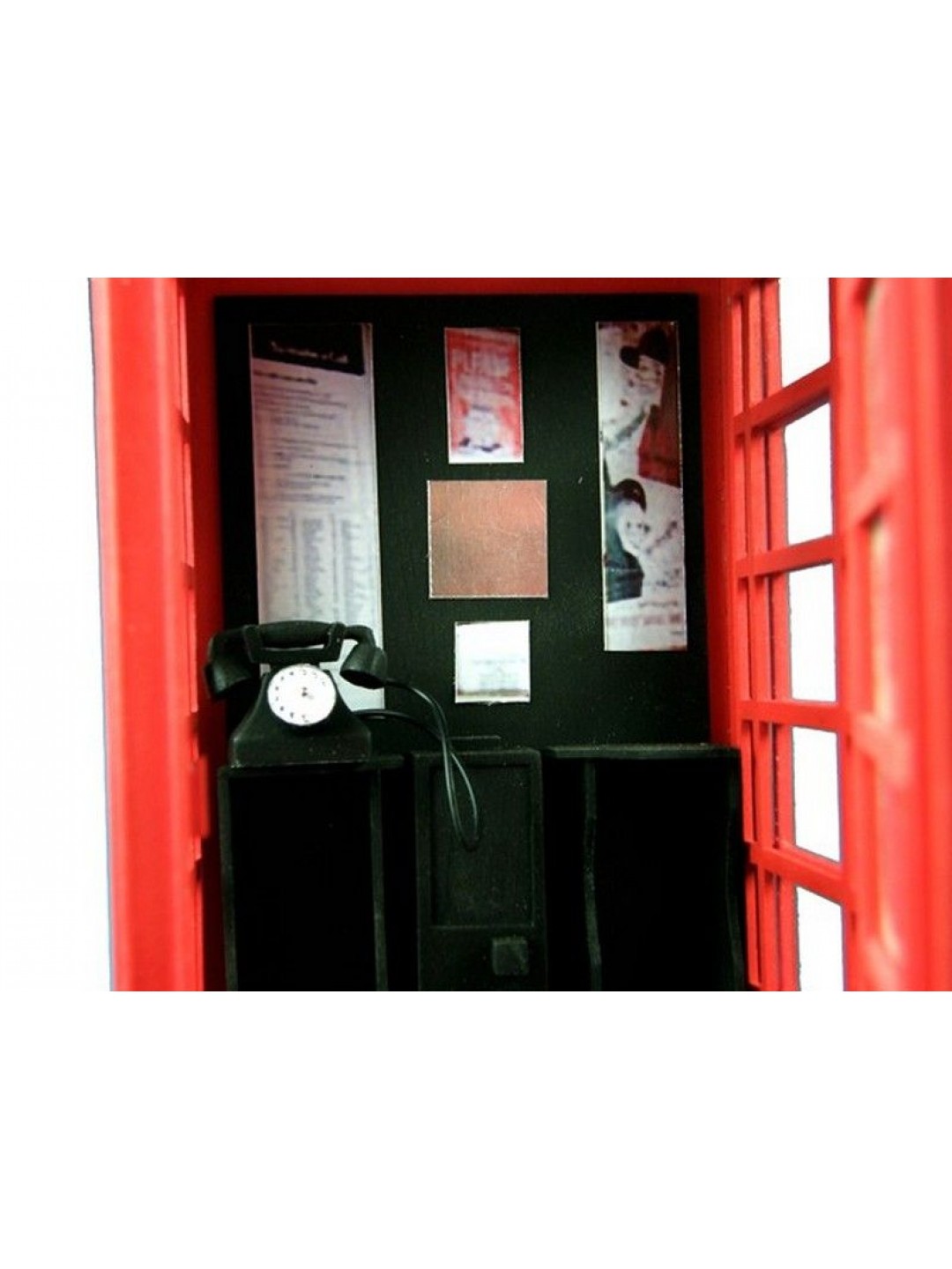 Сборная деревянная модель телефонной будки Artesania Latina LONDON TELEPHONE BOX, 1/10