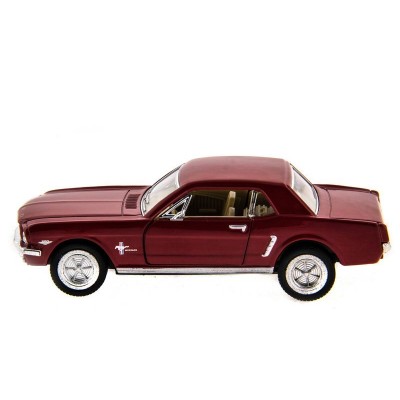 Машина Kinsmart "FORD MUSTANG" инерция (1/12шт.) 1:36 б/к