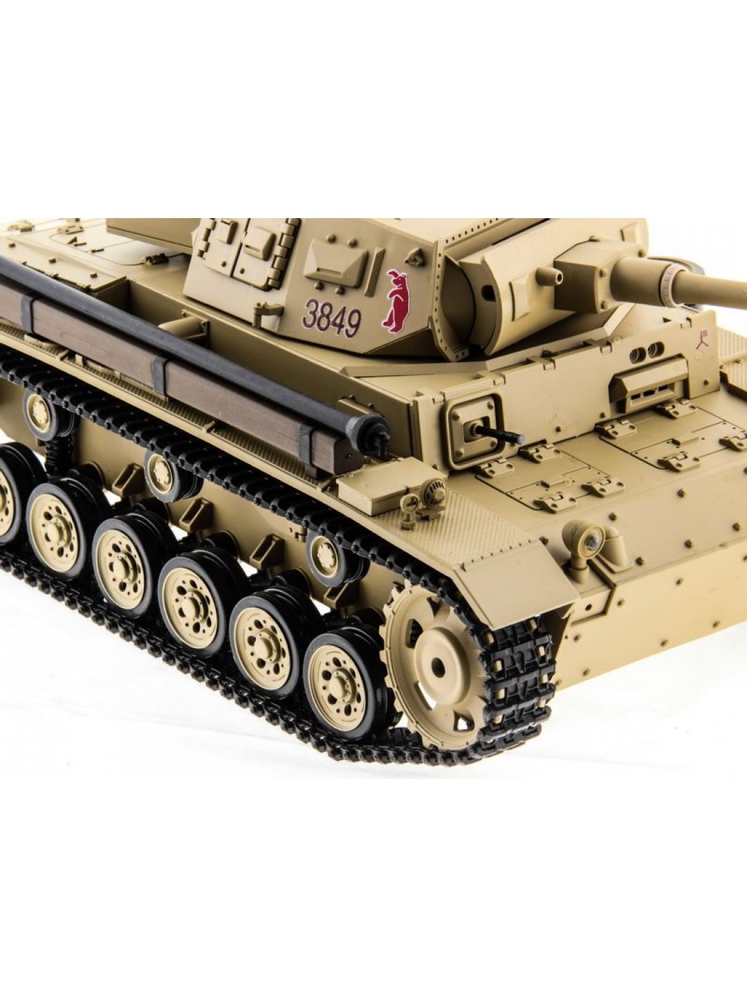 Р/У танк Heng Long 1/16 Panzerkampfwagen III (Германия) 2.4G RTR PRO песочный