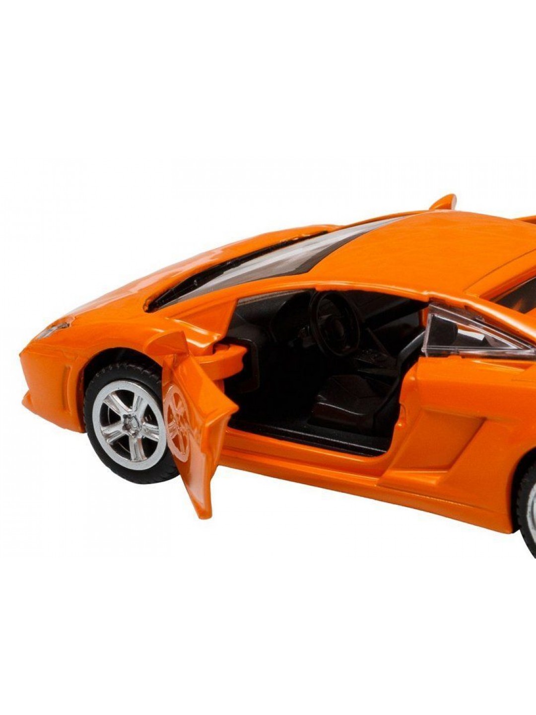 Машина "АВТОПАНОРАМА" Lamborghini Gallardo LP560-4, оранжевый, 1/43, инерция, в/к 17,5*12,5*6,5 см