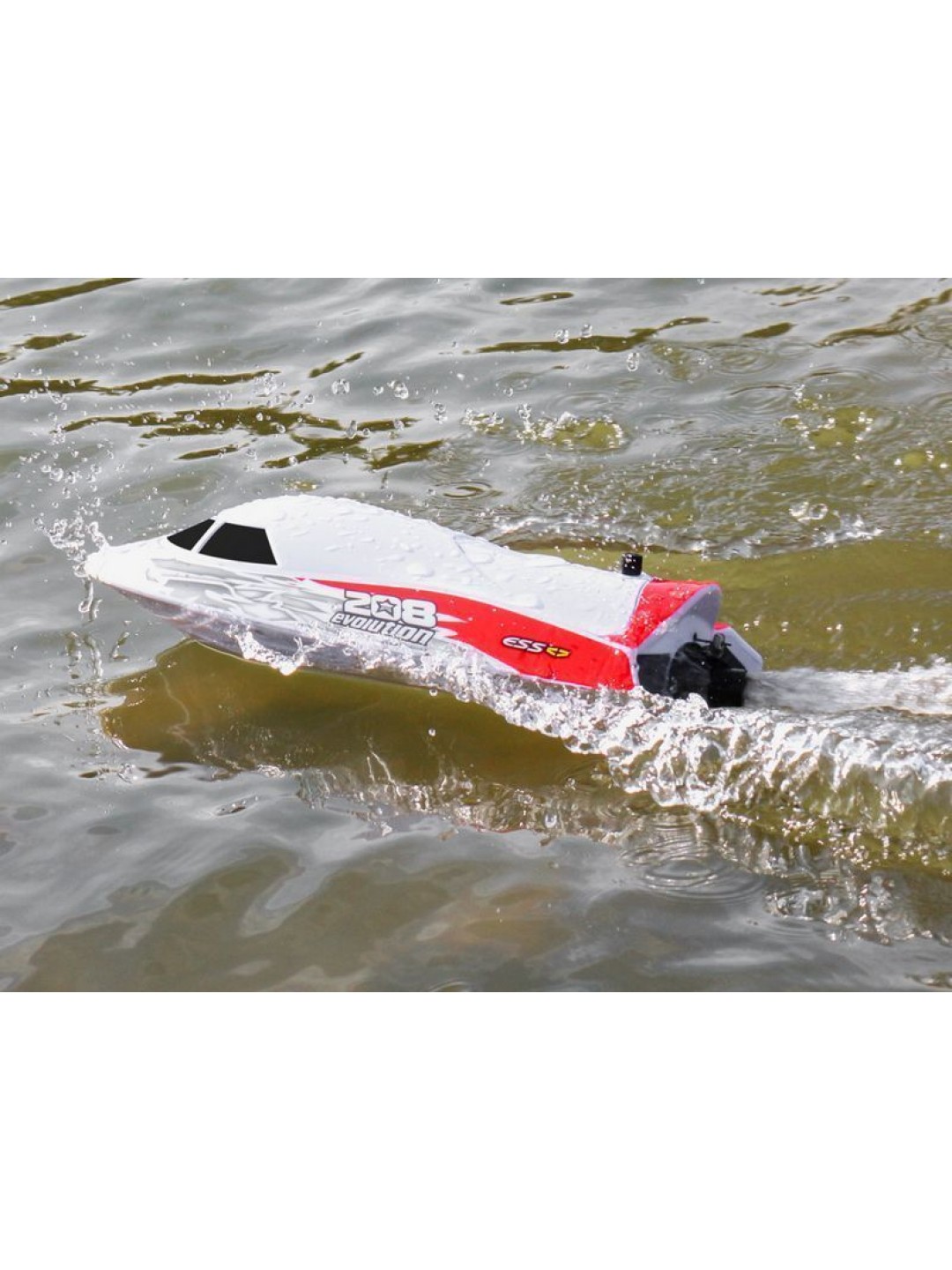 Радиоуправляемый скоростной катер Flytec V008 с водомётом 2.4G RTR