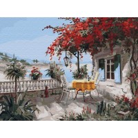 Картина по номерам 40х50 Уютный уголок (25 цветов) Картина по номерам 40х50 Уютный уголок (25 цветов)