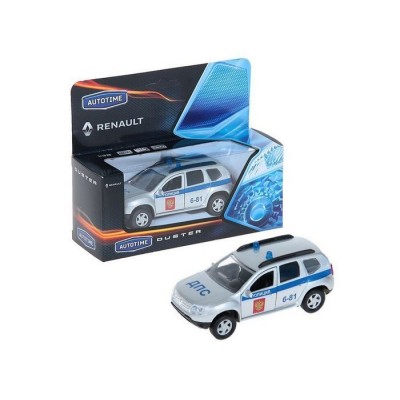 Машина Autotime "RENAULT DUSTER" ДПС 1:38