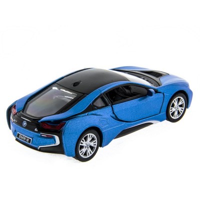 Машина Kinsmart BMW i8 инерция (1/12шт.) 1:36 б/к