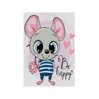 Картина по номерам 20х30 ЗАСТЕНЧИВЫЙ МЫШОНОК (7 цветов) Картина по номерам 20х30 ЗАСТЕНЧИВЫЙ МЫШОНОК (7 цветов)