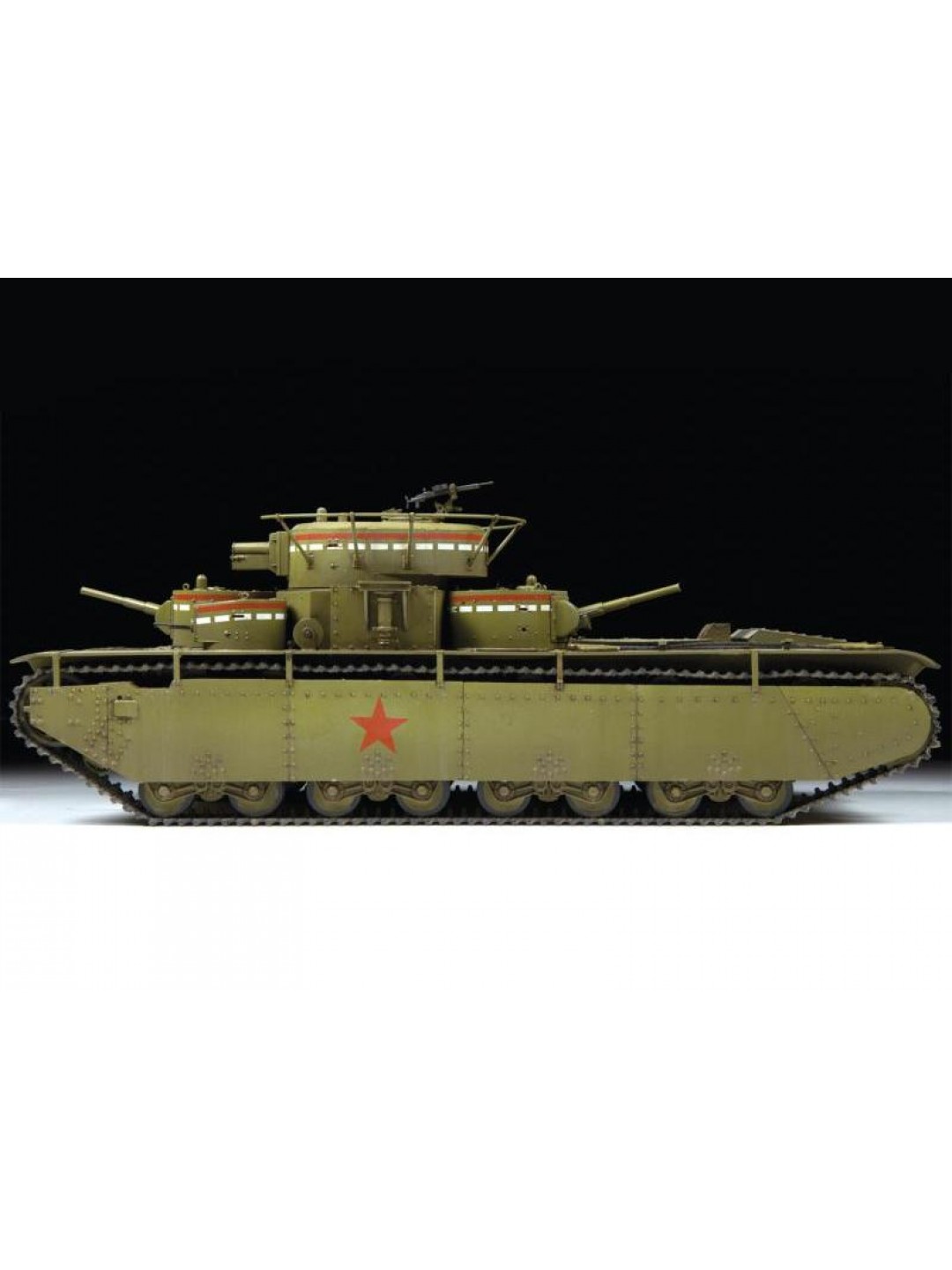 Сборная модель ZVEZDA Советский тяжелый танк Т-35, 1/35