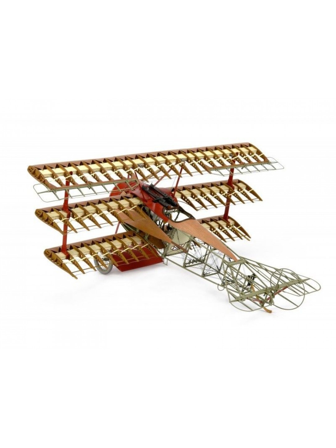 Сборная деревянная модель самолета Artesania Latina FOKKER DR.I 1918 RED BARON, 1/16