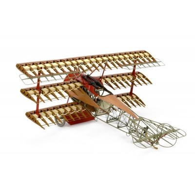 Сборная деревянная модель самолета Artesania Latina FOKKER DR.I 1918 RED BARON, 1/16