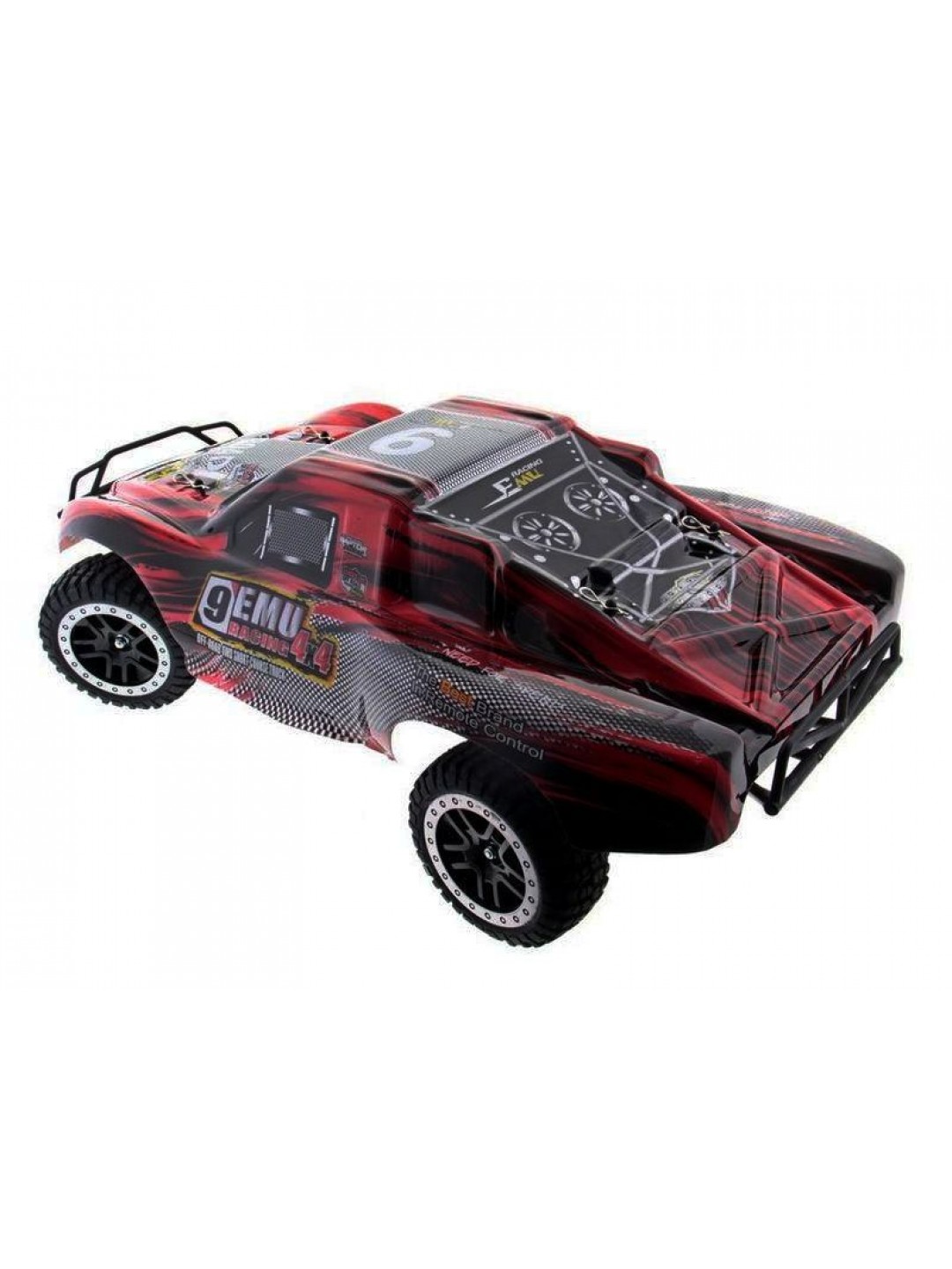 Радиоуправляемый шорт-корс Remo Hobby 9EMU (красный) 4WD 2.4G 1/8 RTR