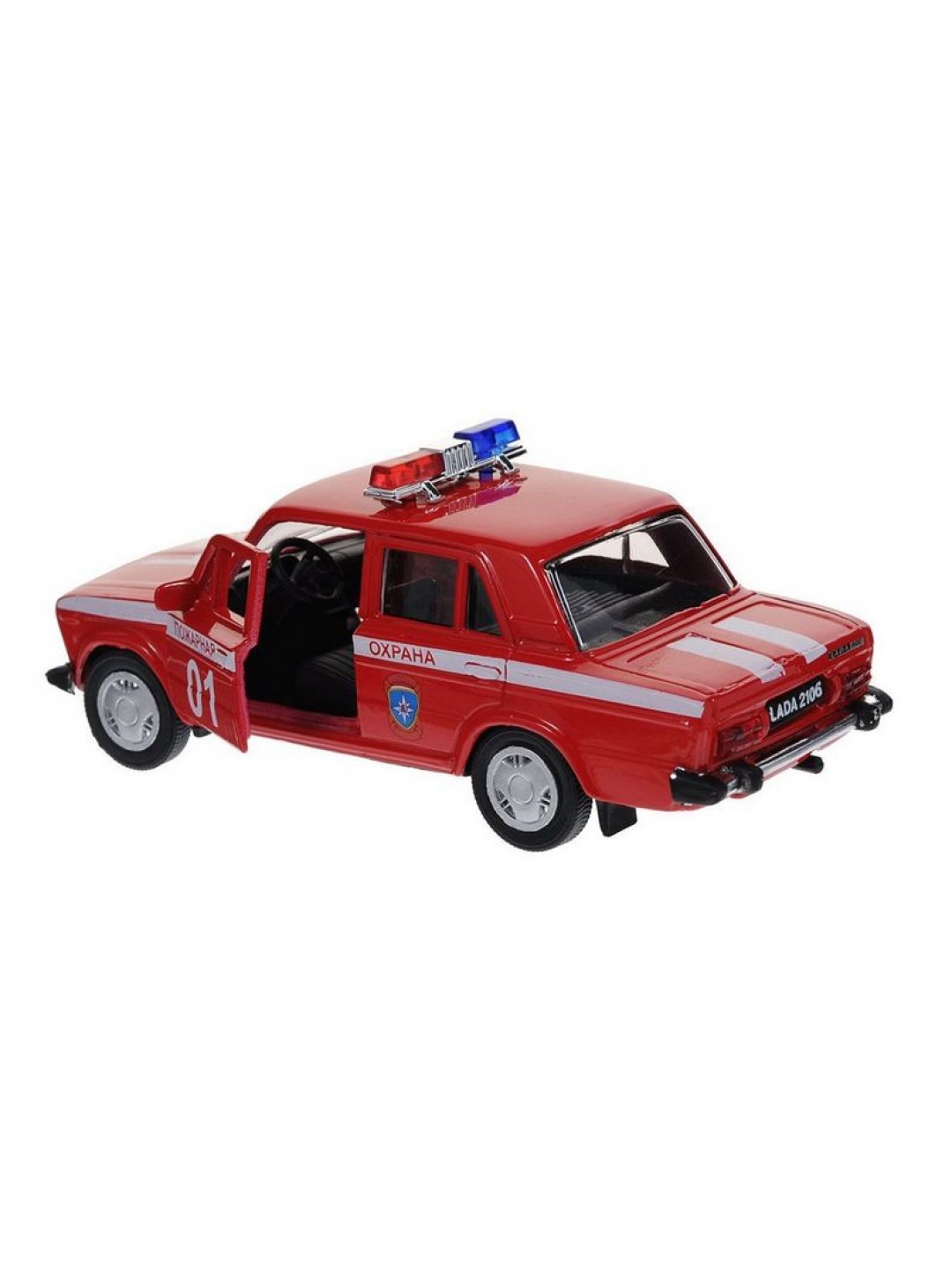 Машина Autotime "LADA 2106" пожарная охрана 1:36