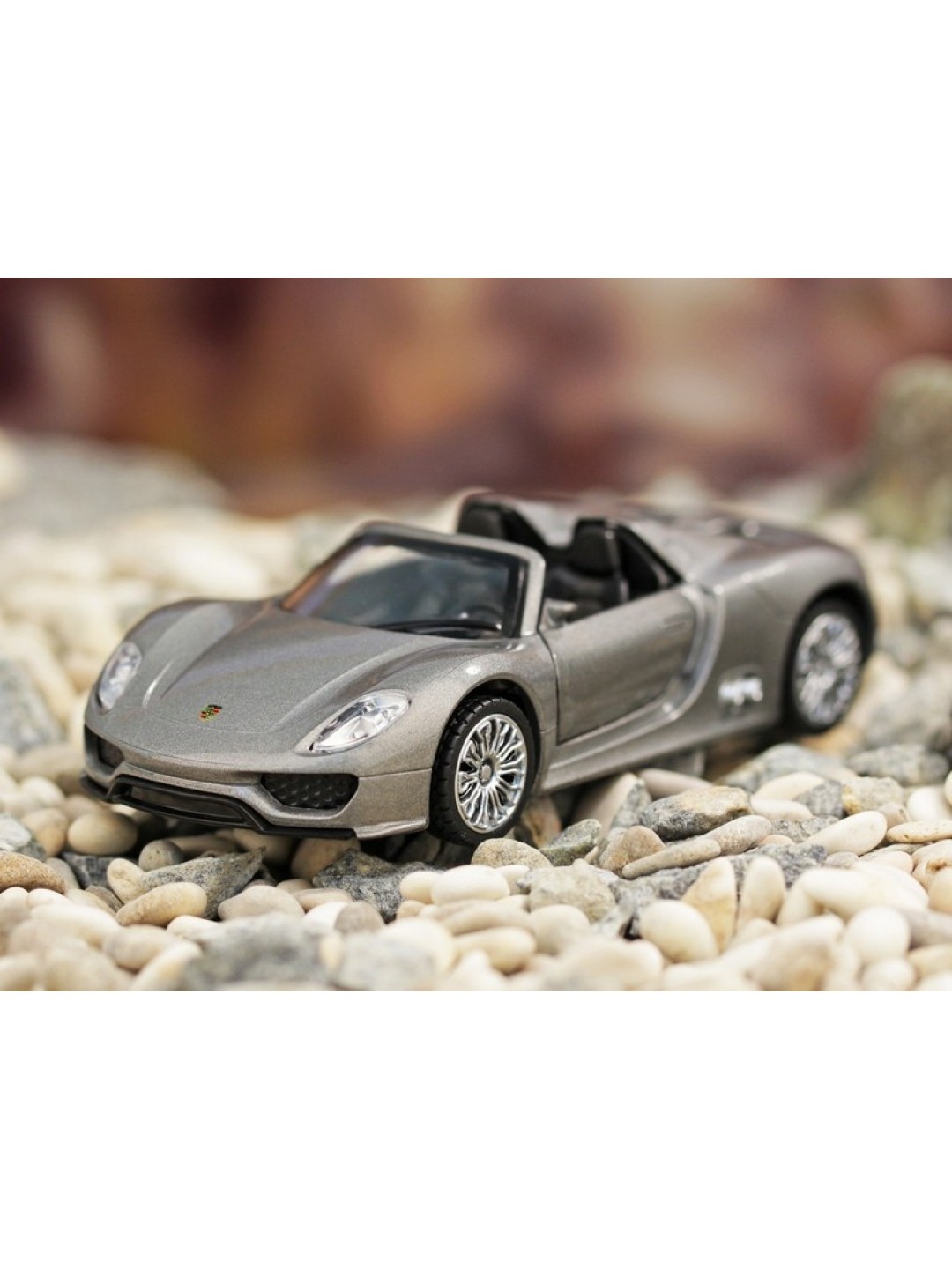 Машина Ideal 1:41 Porsche 918 (с открытым верхом)