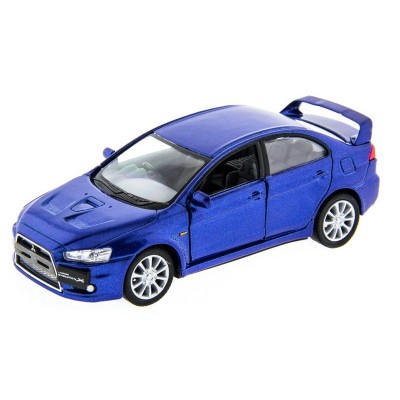 Машина Kinsmart 1:36 Mitsubihi Lancer EV. инерция (1/12шт.) б/к