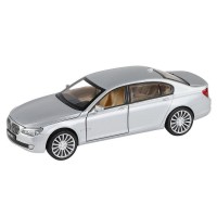 Машина "АВТОПАНОРАМА" BMW 760LI , серебряный, 1/34, свет, звук, инерция, в/к 17,5*13,5*9 см Машина "АВТОПАНОРАМА" BMW 760LI , серебряный, 1/34, свет, звук, инерция, в/к 17,5*13,5*9 см