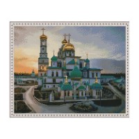 Картина мозаикой с нанесенной рамкой 40х50 НОВОИЕРУСАЛИМСКИЙ МОНАСТЫРЬ (36 цветов) Картина мозаикой с нанесенной рамкой 40х50 НОВОИЕРУСАЛИМСКИЙ МОНАСТЫРЬ (36 цветов)