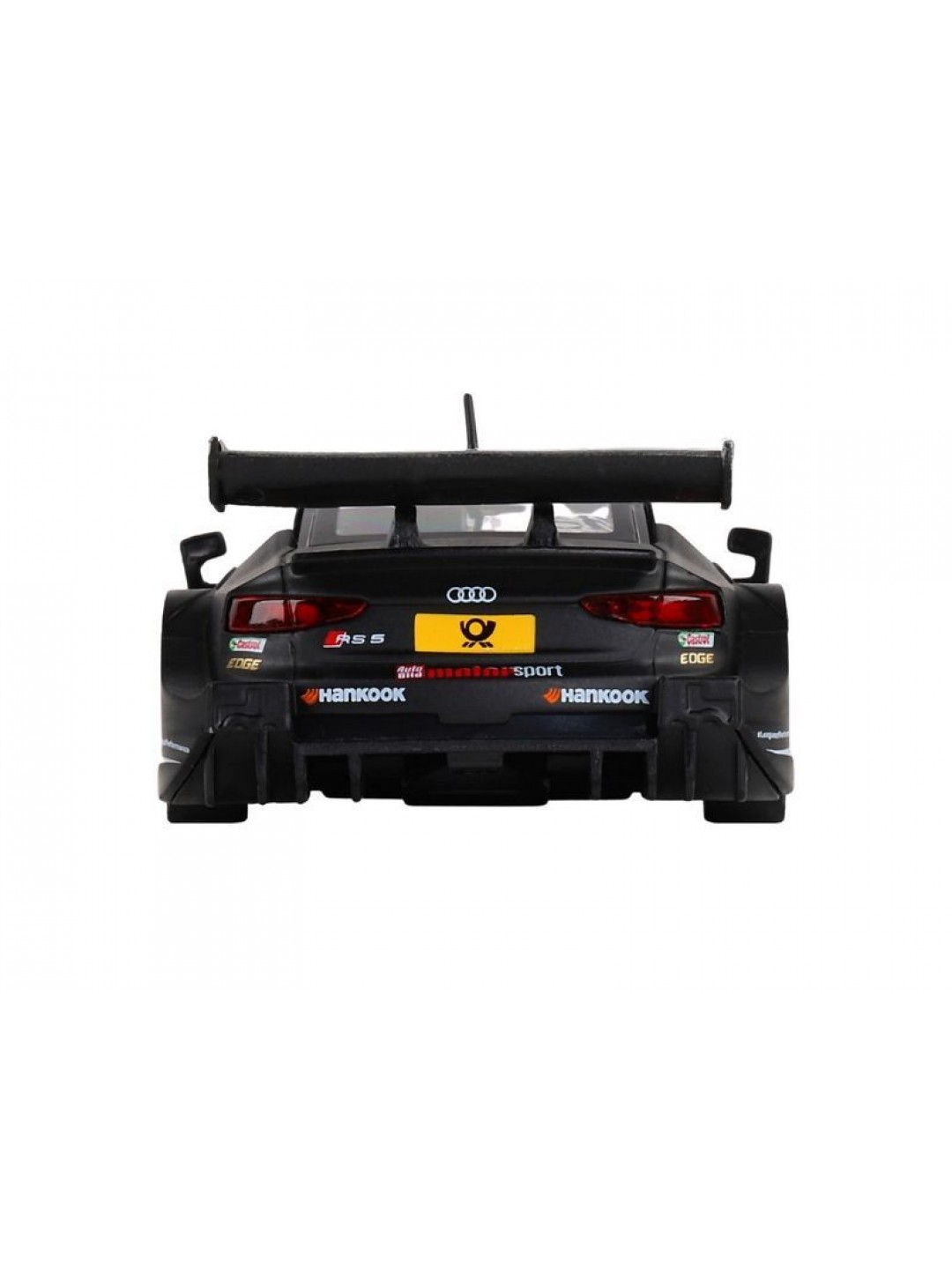 Машина "АВТОПАНОРАМА" Audi RS 5 DTM, черный матовый, 1/32, свет, звук, инерция, в/к 17,5*13,5*9 см