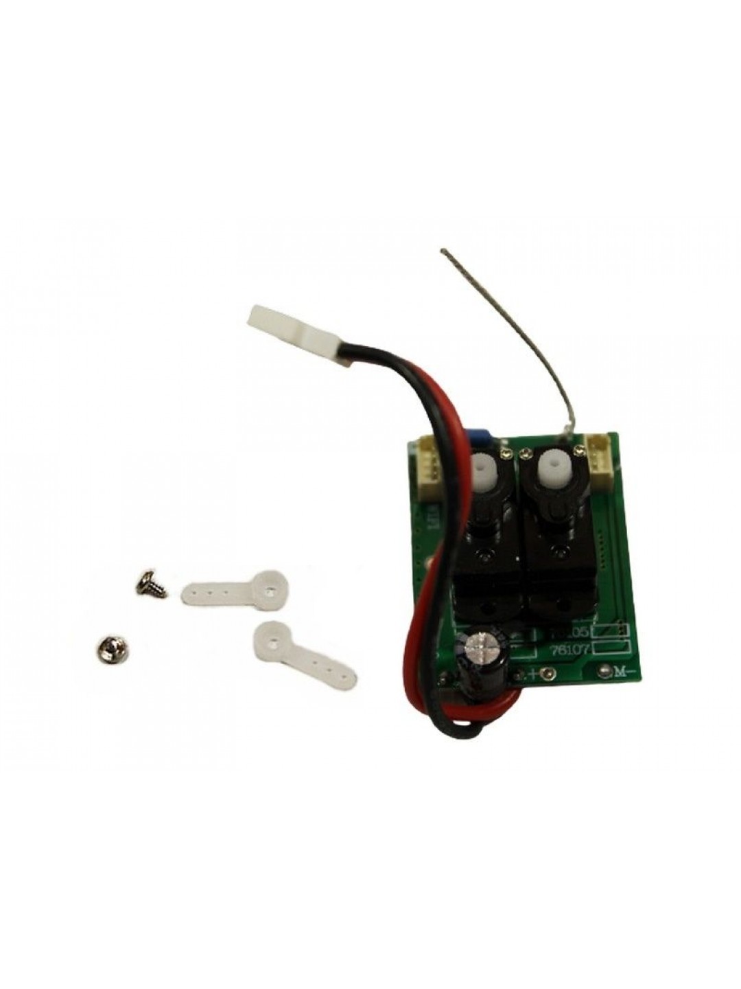 Приемник EAR411 4ch для самолета Volantex RC Trainstar Mini (гироскоп, серво)