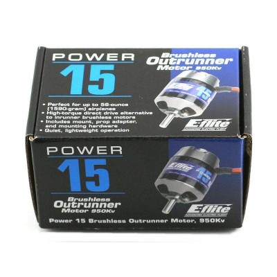 Бесколлекторный электродвигатель Power 15 BL Outrunner Motor 950Kv