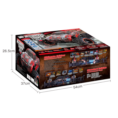 Радиоуправляемый монстр Remo Hobby Dinosaurs Master Brushless UPGRADE (синий) 4WD 2.4G 1/8 RTR
