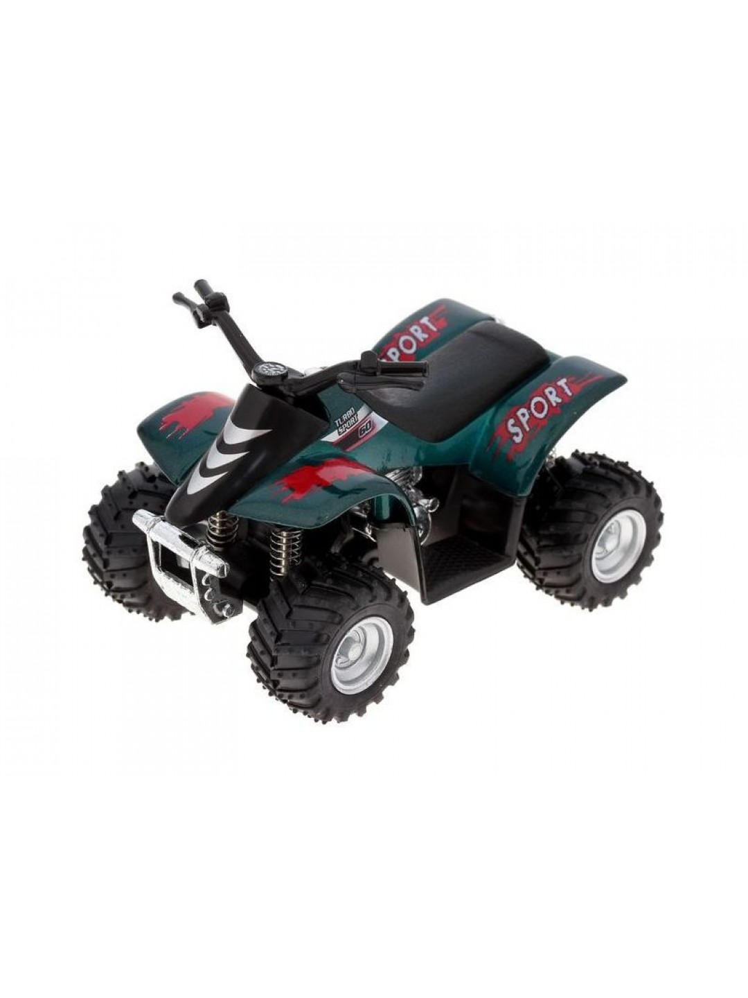 Машина Kinsmart Smart ATV инерция (1/12шт.) б/к