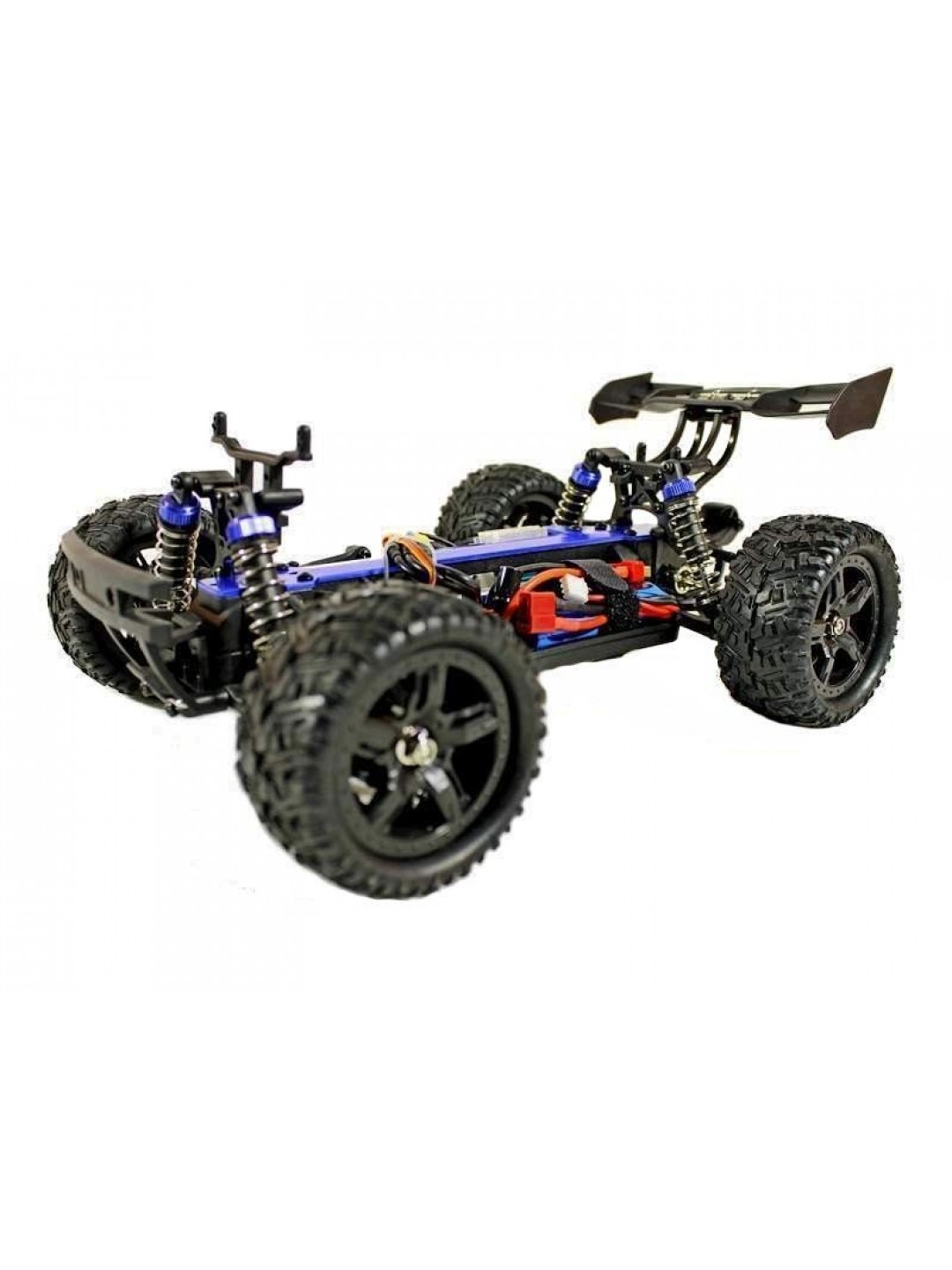 Радиоуправляемая трагги Remo Hobby S EVO-R Brushless (синяя) 4WD 2.4G 1/16 RTR