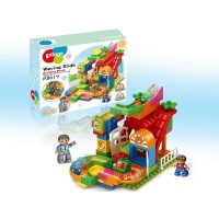 Конструктор Pilage Булочная (71 деталь), лабиринт с шариками