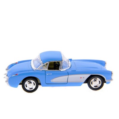 Машина Kinsmart "Chevrolet Corvette 1957" инерция (1/12шт.) 1:34 б/к