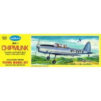 Сборная дер.модель.Самолет D.H. Chipmunk. Guillows 1:24