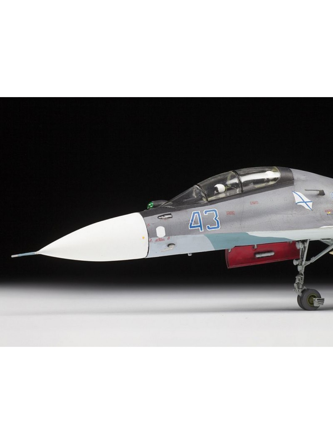 Сборная модель ZVEZDA Российский истребитель Су-30СМ, 1/72
