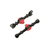 Металлические корпуса переднего и заднего мостов MN MODEL для моделей MN-90, MN-91 (черный)