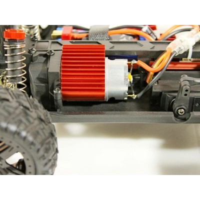 Радиоуправляемая трагги Remo Hobby S EVO-R (красный) 4WD 2.4G 1/16 RTR