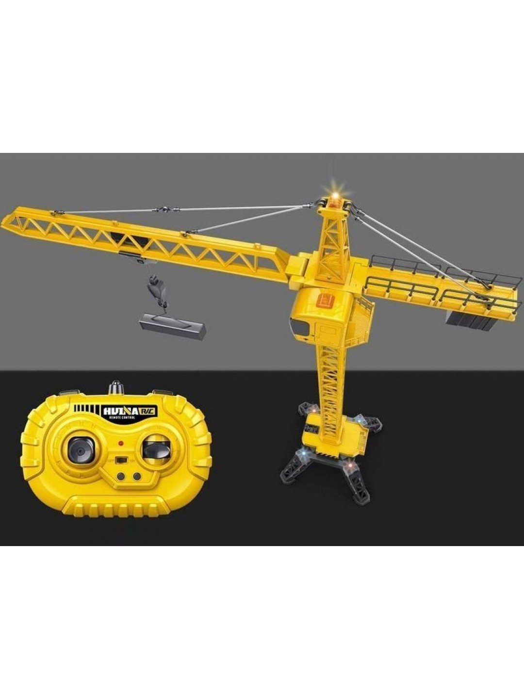 Радиоуправляемый башенный кран HUI NA TOYS 2.4G 12CH 1/14 RTR