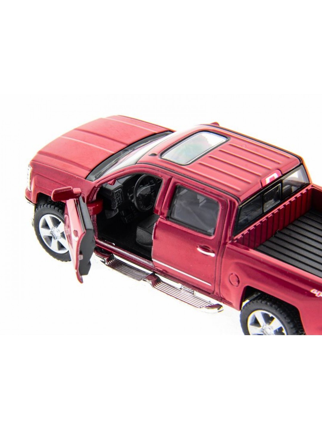 Машина Kinsmart 1:46 Chevrolet Silverado инерция (1/12шт.)  б/к