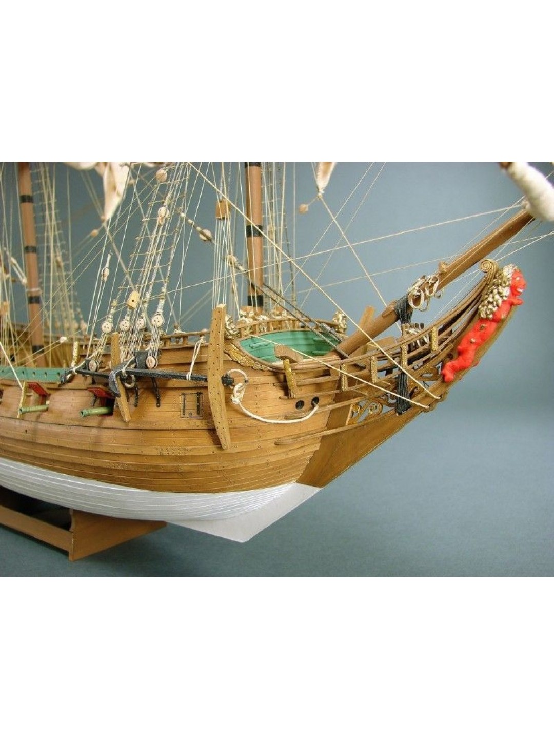Сборная картонная модель Shipyard пинас Papegojan (№73), 1/96